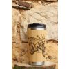 Bambusový termohrnek 450ml Moto enduro Africa Twin
