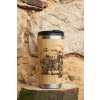 Bambusový termohrnek 450ml Moto naked bike