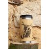 Bambusový termohrnek 450ml Moto chopper