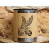 Bambusový termohrnek 300ml Moto Angel