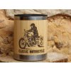 Bambusový termohrnek 300ml Classic motorcycle