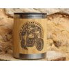 Bambusový termohrnek 300ml Moto custom motorcycles
