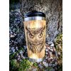Bambusový termohrnek 450ml Sova