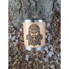 Bambusový termohrnek 300ml Viking válečník