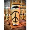 Bambusový termohrnek 450ml Symbol svobody a lásky