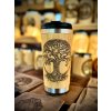 Bambusový termohrnek 450ml Strom života IV