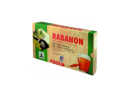 rabanon bio šťáva z černé ředkve