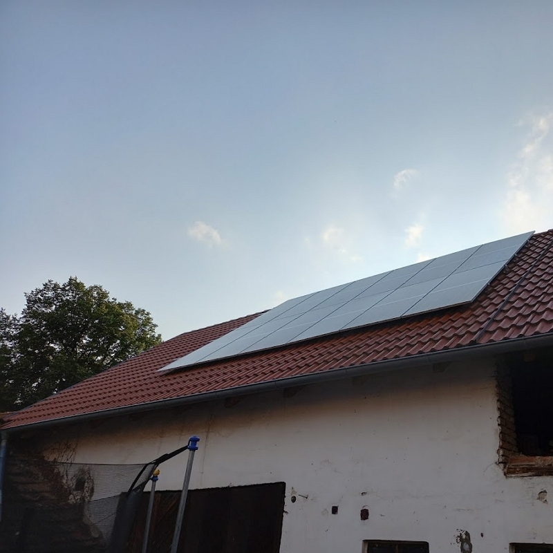 FVE Lipí, Jihočeský kraj - 4,56kWp