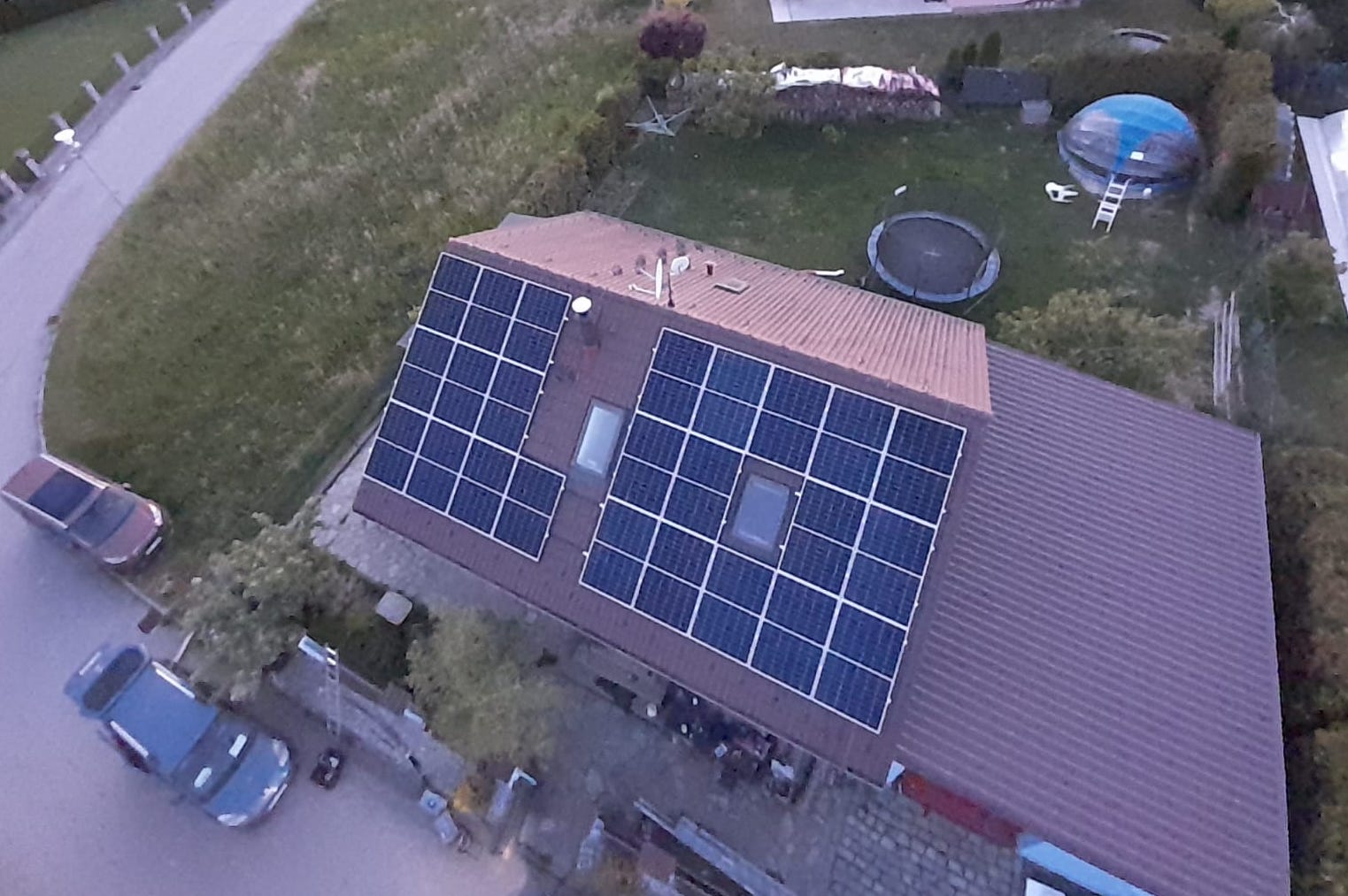 FVE Srubec, Jihočeský kraj - 9,96kWp