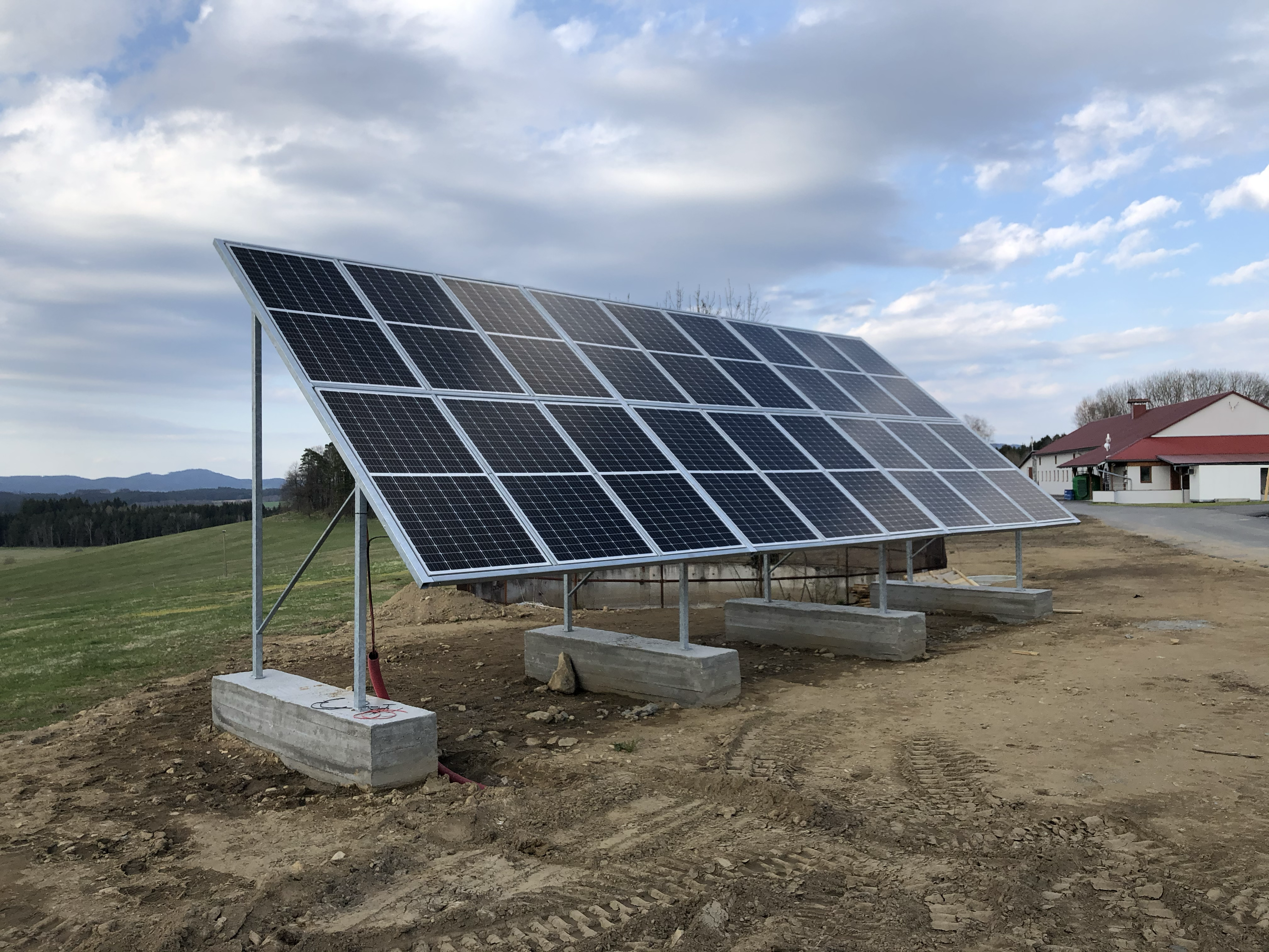 FVE Bukovsko, Jihočeský kraj - 6,84kWp