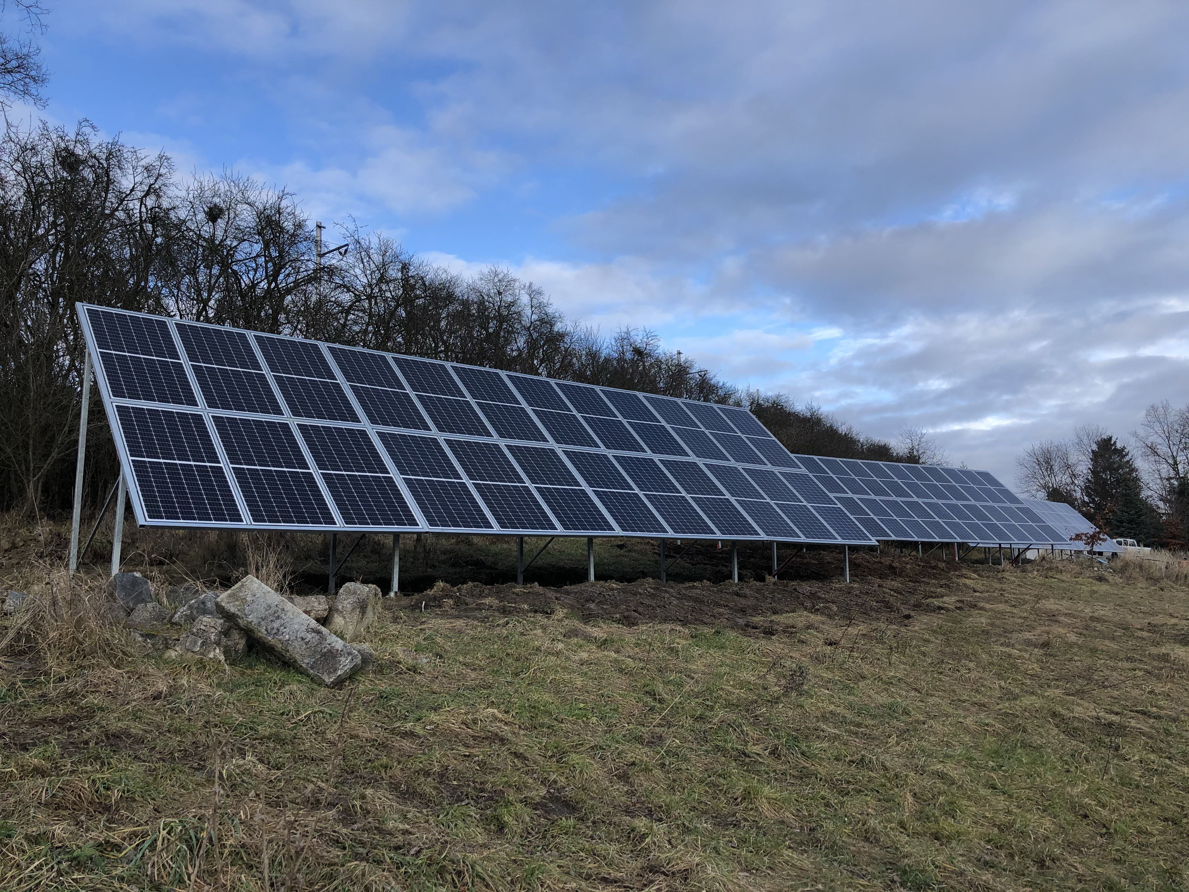 FVE Kamenný Újezd, Jihočeský kraj - 36,96kWp