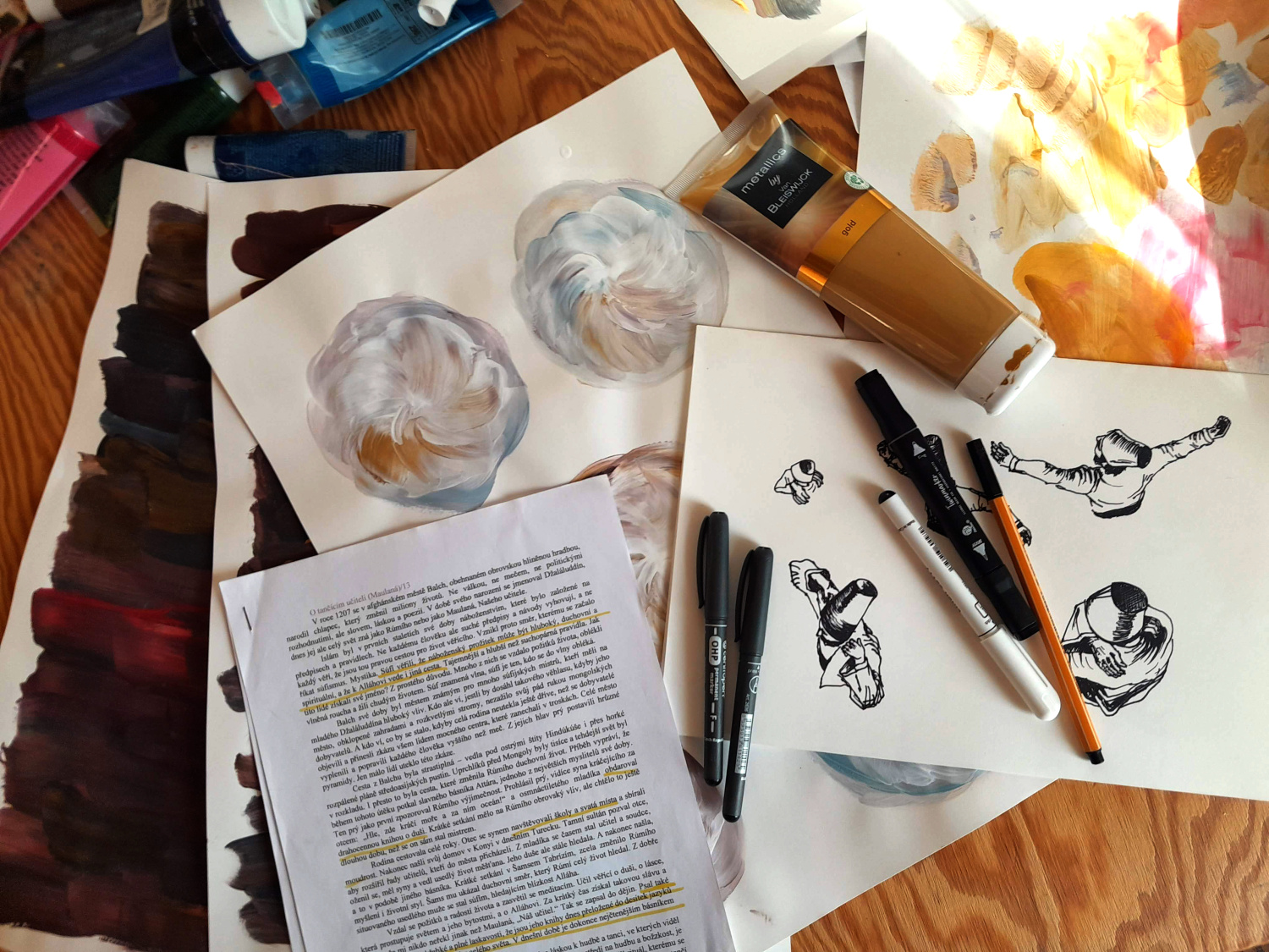 Ilustrace Hrdinové Orientu