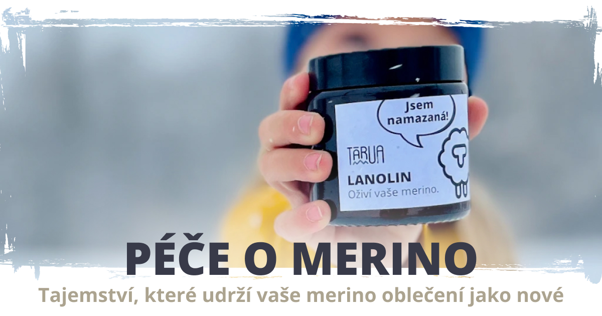 Lanolin – péče a ochrana merino oblečení