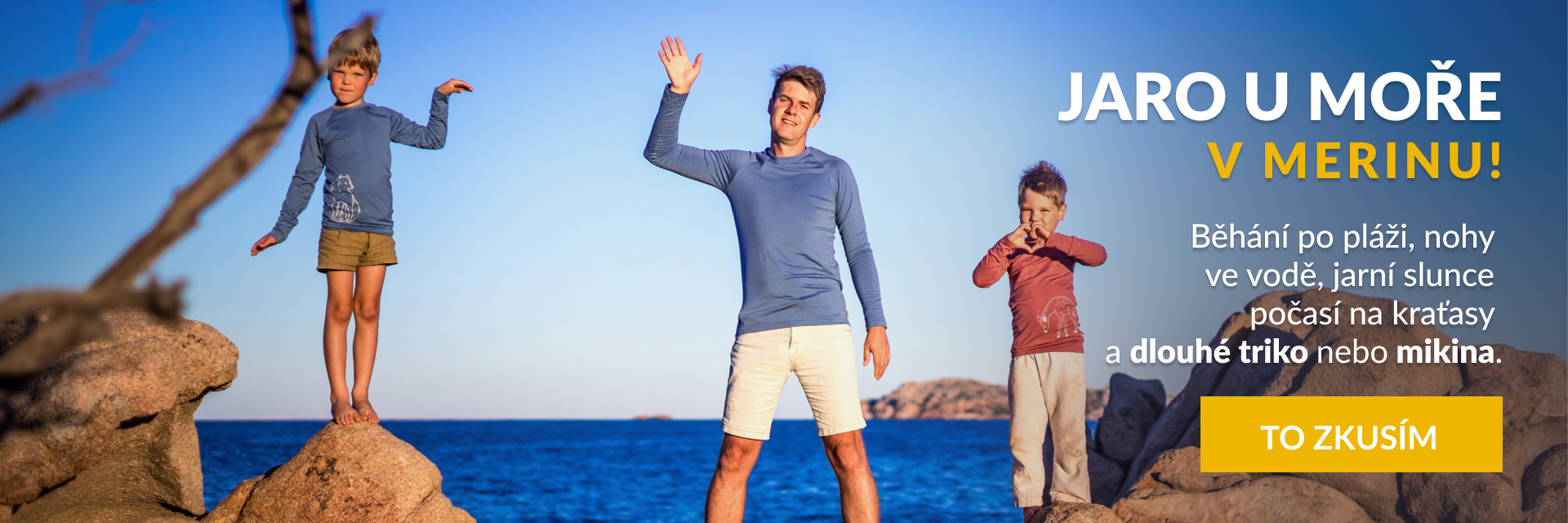 Jaro u moře v merinu