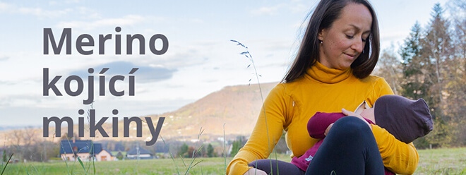 Kojící merino mikiny