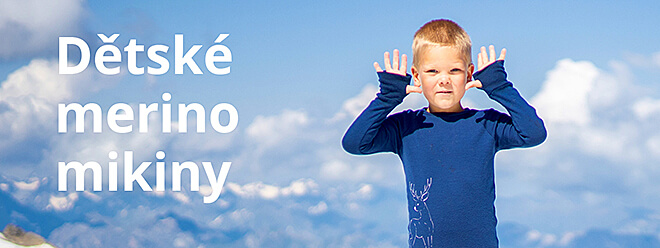 Dětské merino mikiny