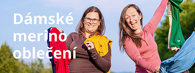 Dámské merino oblečení