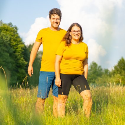 Unisex bambusové tričko – pampelišková