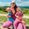 Dámské merino tílko – pivoňková