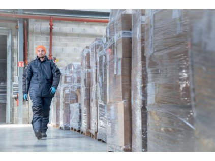 Nepromokavé kalhoty s laclem Delta Plus ICEBERG - NÁMOŘNICKÁ MODRÁ 1/5