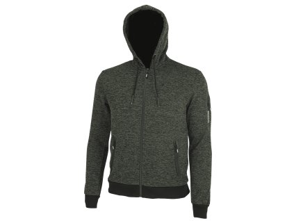 Mikina na zip s kapucí Bennon OLYMPOS Sweatshirt green 1/6
