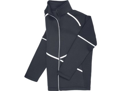 Mikina na zip Červa L-SURE CRAIG - ČERNÁ 1/8
