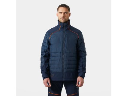 Zateplená softshellová bunda s kapucí Helly Hansen Chelsea Evolution 2.0 - NAVY 1/8