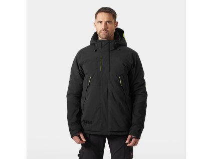 Zimní bunda s kapucí Helly Hansen MAGNI EVOLUTION - ČERNÁ 1/12