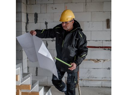 Zimní bunda s kapucí Bennon THOROS black 1/13