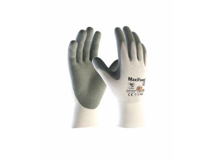 Polomáčené bezešvé rukavice ATG MaxiFoam XCL 34-600 (12 párů) 1/1