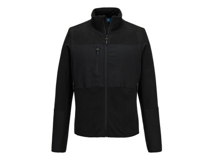 Fleecová bunda Portwest EV4 - CELOČERNÁ 1/2