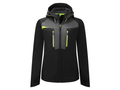 Dámská softshellová bunda Portwest DX4 - ČERNÁ 1/2