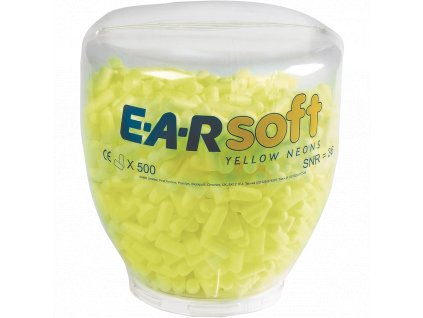E.A.R.Soft plastový zásobník zátek do uší 500 párů