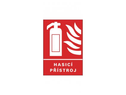 Bezpečnostní tabulka - Hasicí přístroj