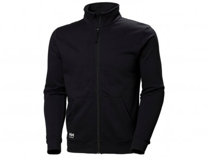 Mikina na zip Helly Hansen MANCHESTER - ČERNÁ 1/2