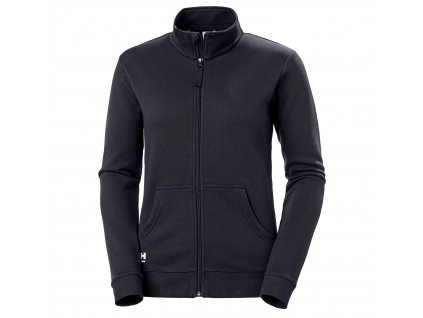 Dámská mikina na zip Helly Hansen MANCHESTER - NAVY 1/2