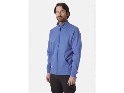 Mikina na zip Helly Hansen CLASSIC - STONE BLUE 1/5