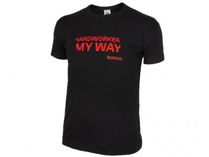 Tričko s krátkým rukávem Bennon HARDWORKER T-Shirt black 1/3