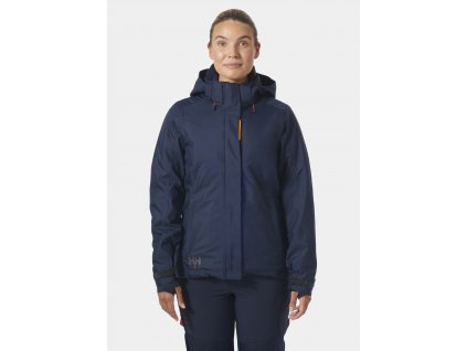 Dámská zimní bunda s kapucí Helly Hansen LUNA - NAVY 1/9