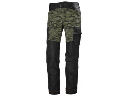 Strečové kalhoty Helly Hansen CHELSEA EVOLUTION CARGO - CAMOUFLAGE 1/2