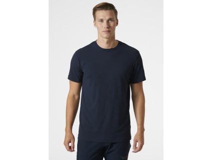 Tričko s krátkým rukávem Helly Hansen KENSINGTON TECH - NAVY 1/6