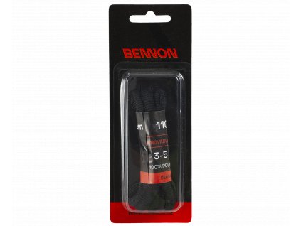 Tkaničky Bennon Laces Black Box 110 cm