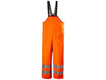 Nepromokavé reflexní kalhoty s laclem Helly Hansen ALTA - HV ORANŽOVÁ 1/2