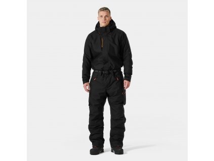 Zimní kombinéza s kapucí Helly Hansen KENSINGTON HH CONNECT - ČERNÁ 1/13