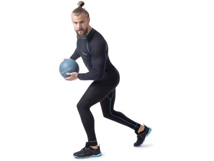 Funkční tričko s dlouhým rukávem ARDON SPRINGI - ČERNÁ/MODRÁ 1/3