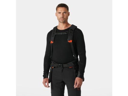 Kšandy na ergonomický pás Helly Hansen ERGO TOOL BELT SUSPENDERS - ČERNÁ 1/6