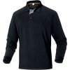 Polokošile s dlouhým rukávem DELTA PLUS TURINO - ČERNÁ 1/1