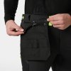 Kalhoty s laclem Helly Hansen OXFORD 4X HH CONNECT BIB - ČERNÁ/EBEN 5/9