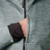 Mikina na zip s kapucí Helly Hansen TECH HOODED MIDLAYER - ŠEDÁ MELANGE 4/8