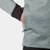 Mikina na zip s kapucí Helly Hansen TECH HOODED MIDLAYER - ŠEDÁ MELANGE 6/8